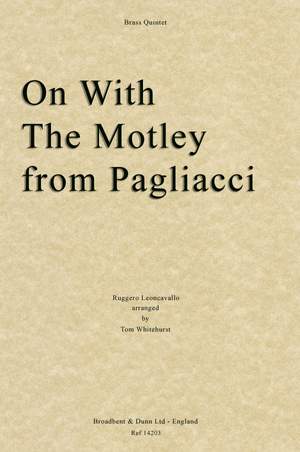 Leoncavallo - On With The Motley from Pagliacci (Brass Quintet)