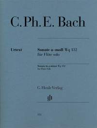 Wotq 83-86 br Carl Philipp Emanuel Bach vier sonaten flöte und Cembalo clavier 