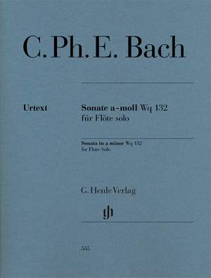Bach, C P E: Sonata for Flute Solo Wq 132