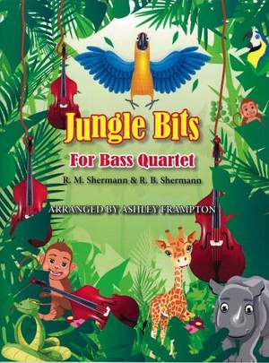 Jungle Bits for bass quartet