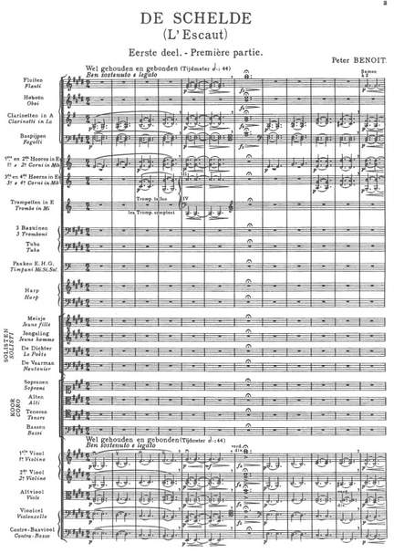 Benoit, Peter: De Schelde (oratorio)