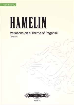 Hamelin, Marc André : Variations on a Theme of Paganini