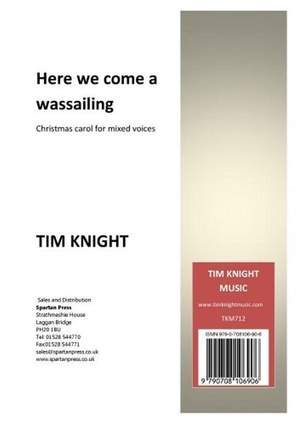 Tim Knight: Here we come a wassailing
