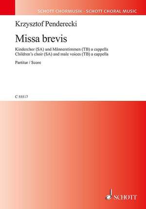 Penderecki, K: Missa brevis