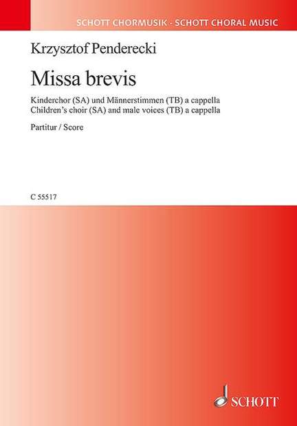 Penderecki, K: Missa brevis