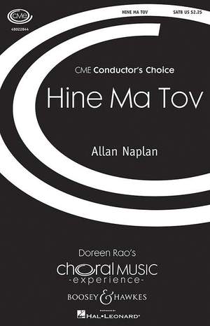 Naplan, A E: Hine Ma Tov