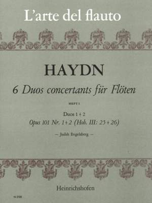 Haydn, Duos Concertants (6) Volume 1: Nos.1 & 2