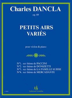 Dancla: Petits airs variés Op.89