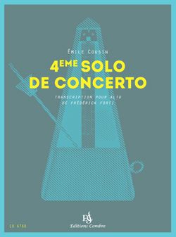 Emile Cousin: 4eme Solo de Concerto