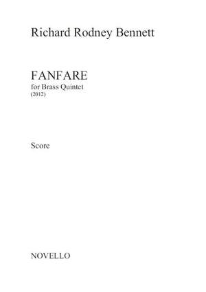 Richard Rodney Bennett: Fanfare: For Brass Quintet
