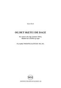 Søren Birch: Og Det Skete I De Dage