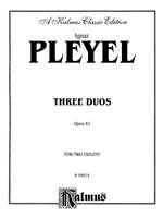 Ignaz Pleyel: Three Duos, Op. 61 Product Image