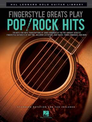 John Leavitt: Fingerstyle Greats Play Pop/Rock Hits