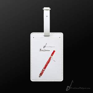 Luggage Tag Bassoon