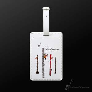 Luggage Tag Woodpecker