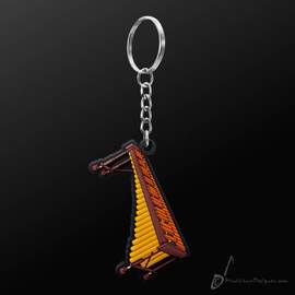 Instrument Keyring Marimba