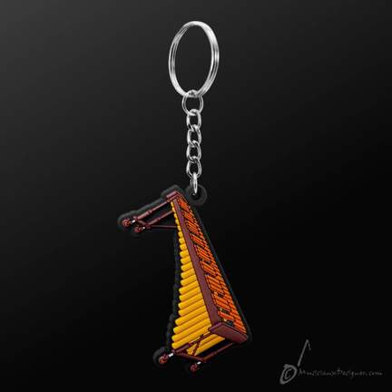 Instrument Keyring Marimba