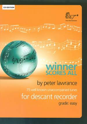 Winner Scores All for Descant Recorder with CD