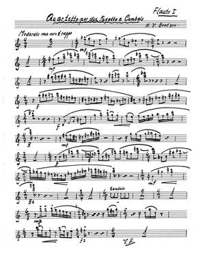 Niels Viggo Bentzon: Quartetto Per Due Flauti Fagotto E Cembalo