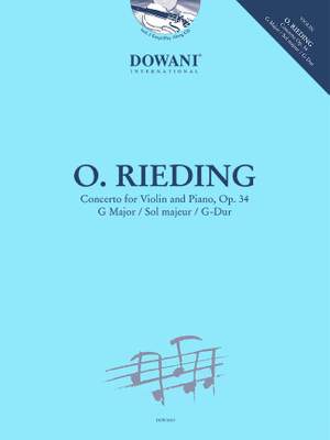 Oskar Rieding: Concerto for Violin and Piano, Op.34
