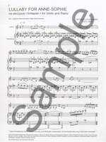 Lutoslawski: Lullaby for Anne-Sophie for violin & piano Product Image