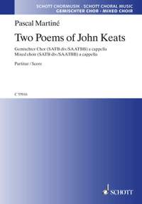 Martiné, P: Two Poems of John Keats
