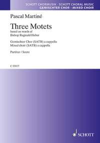 Martiné, P: Three Motets