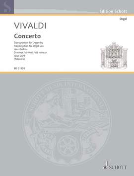 Vivaldi, A: Concerto D minor op. 26/9
