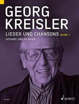 Kreisler, G: Lieder und Chansons Vol. 1