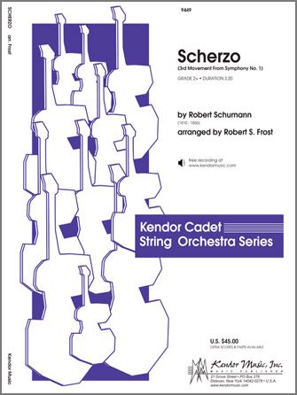 Schumann, R: Scherzo