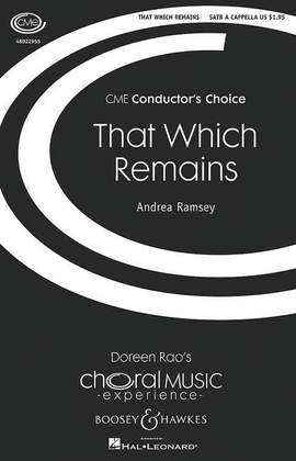 Ramsey, A: That Which Remains
