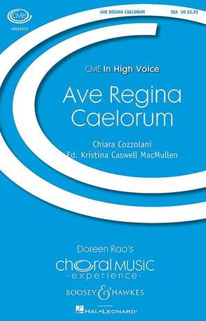 Cozzolani, C M: Ave Regina Caelorum