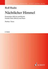 Rudin, R: Nächtlicher Himmel op. 59a
