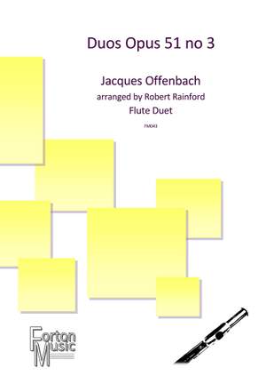 Jacques Offenbach: Duos Op 51 no 3