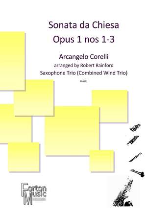 Arcangelo Corelli: Sonata da Chiesa Op 1 nos 1-3