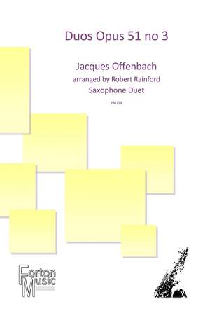 Jacques Offenbach: Duo Opus 51 no 3