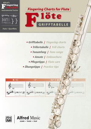 Grifftabelle Querflöte/Fingering Charts Flute