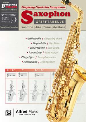 Grifftabelle Saxophon/Fingering Charts Saxophone