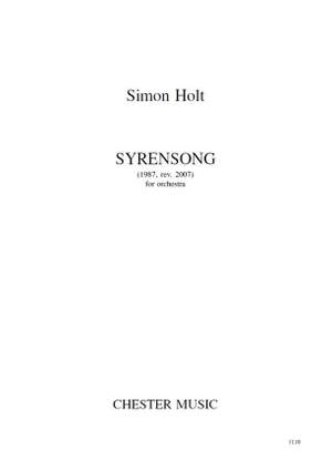 Simon Holt: Syrensong