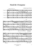 Koeper, K: Music for 4 Trumpets Product Image