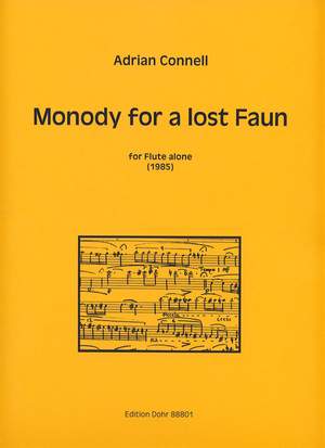 Connell, A: Monody for a lost Faun