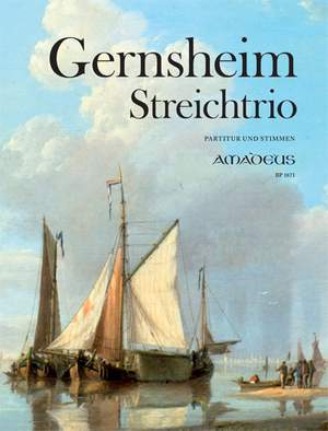Gernsheim, F: Streichtrio G major