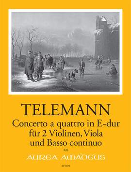 Telemann, G P: Concerto a Quattro E major TWV 43:E2