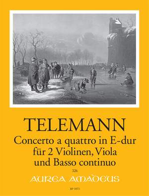 Telemann, G P: Concerto a Quattro TWV 43:E2