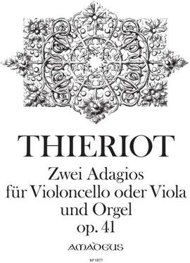 Thieriot, F: Two Adagios op. 41
