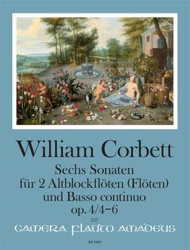 Corbett, W: Six Sonatas (4-6) op. 4/4-6 Vol. 2