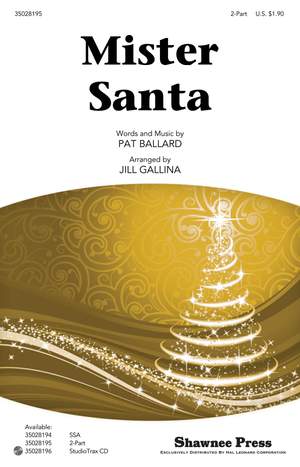 Mister Santa 2-Part Choir