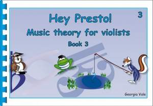 Hey Presto! Music Theory for Violists Book 3