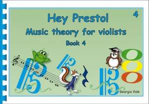 Hey Presto! Music Theory for Violists Book 4