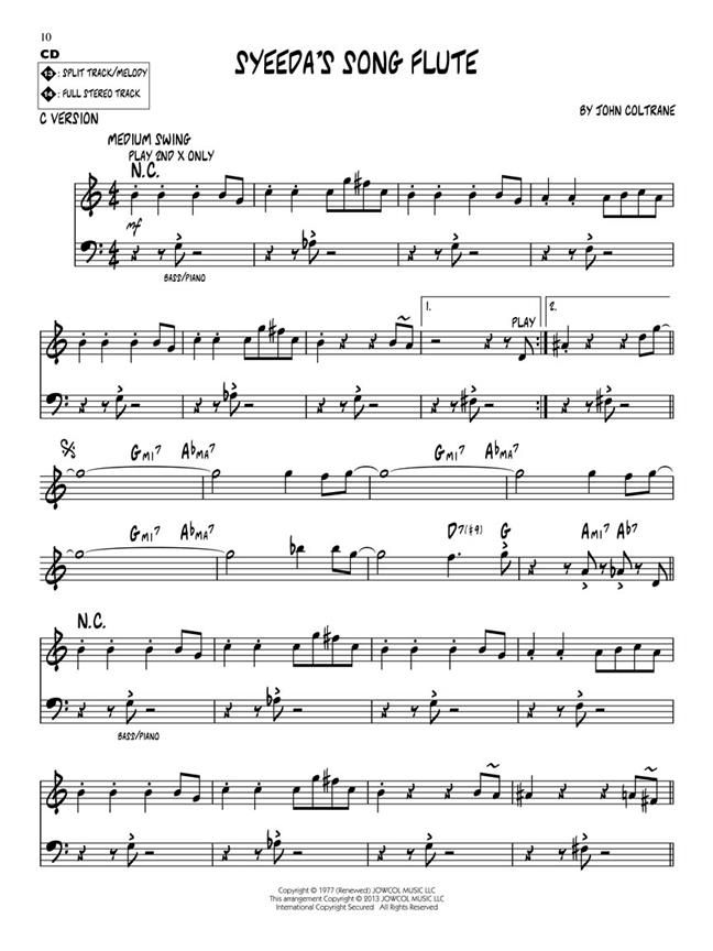 John Coltrane Giant Steps Presto Sheet Music
